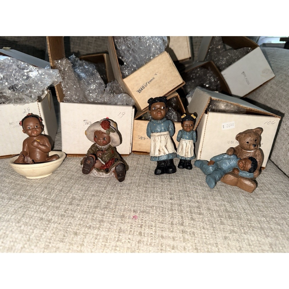 Lot Of All Gods Children Figurines Janae, Issie, Emmie, Paddy & Luke